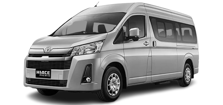 kapasitas mobil Hiace untuk rombongan