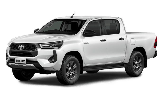 mobil toyota hilux super white