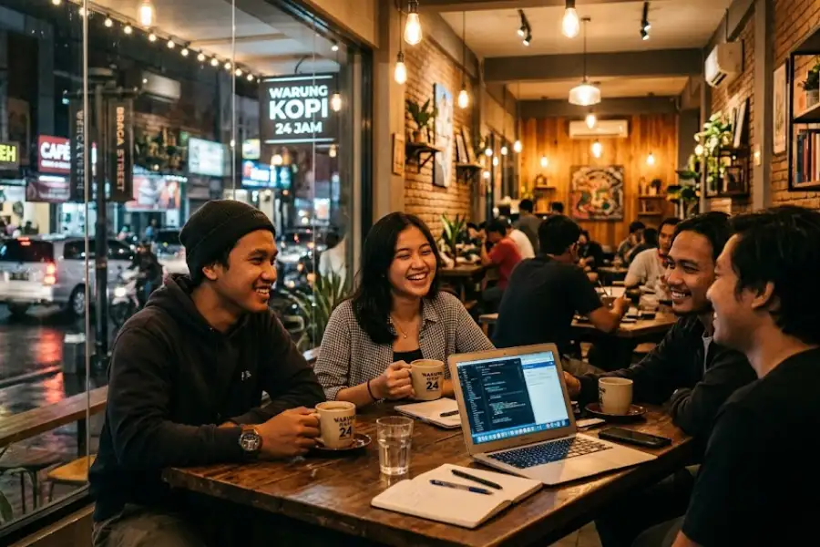 Coffee Shop 24 Jam Bandung