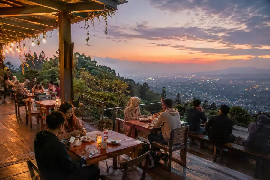 Tempat Makan di Bandung dengan View Bagus